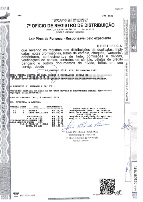 CONSULTE AS NOSSAS CERTIDÕES