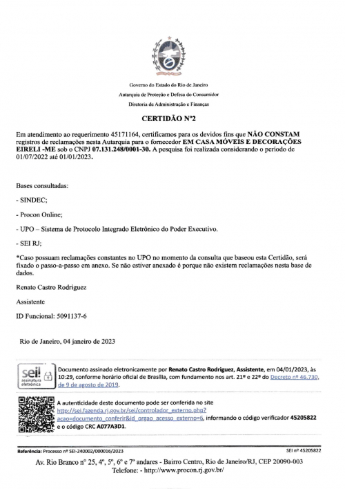 CONSULTE AS NOSSAS CERTIDÕES