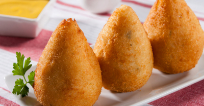 Coxinha de Frago Cremosa (SEM MASSA!)