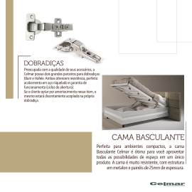 Dobradiças / Cama Basculante