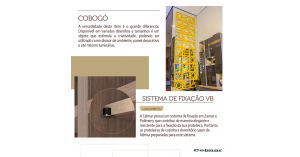 Cobogó / Sistema de Fixação VB