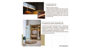 Cabideiros / Fundos Encaixados