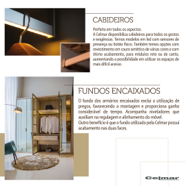 Cabideiros / Fundos Encaixados