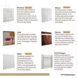 Sob Medida / Modelos de Portas