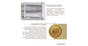 Aramados Inox / Garantia Celmar